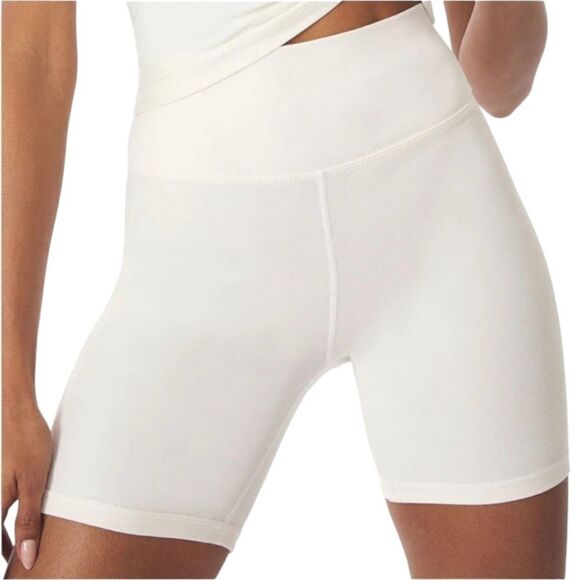 WeWoreWhat Hot Shorts sz XS NWOT Off White Neutral - Picture 5 of 12